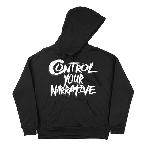 CONTROL YOUR NARRATIVE "AGGRESSIVE" PULLOVER HOODIE