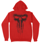 Rapture Skull Zip Up Hoodie