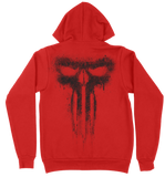 Rapture Skull Zip Up Hoodie
